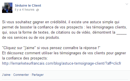 TPE / PME : Utilisez un ton proche et original sur Facebook